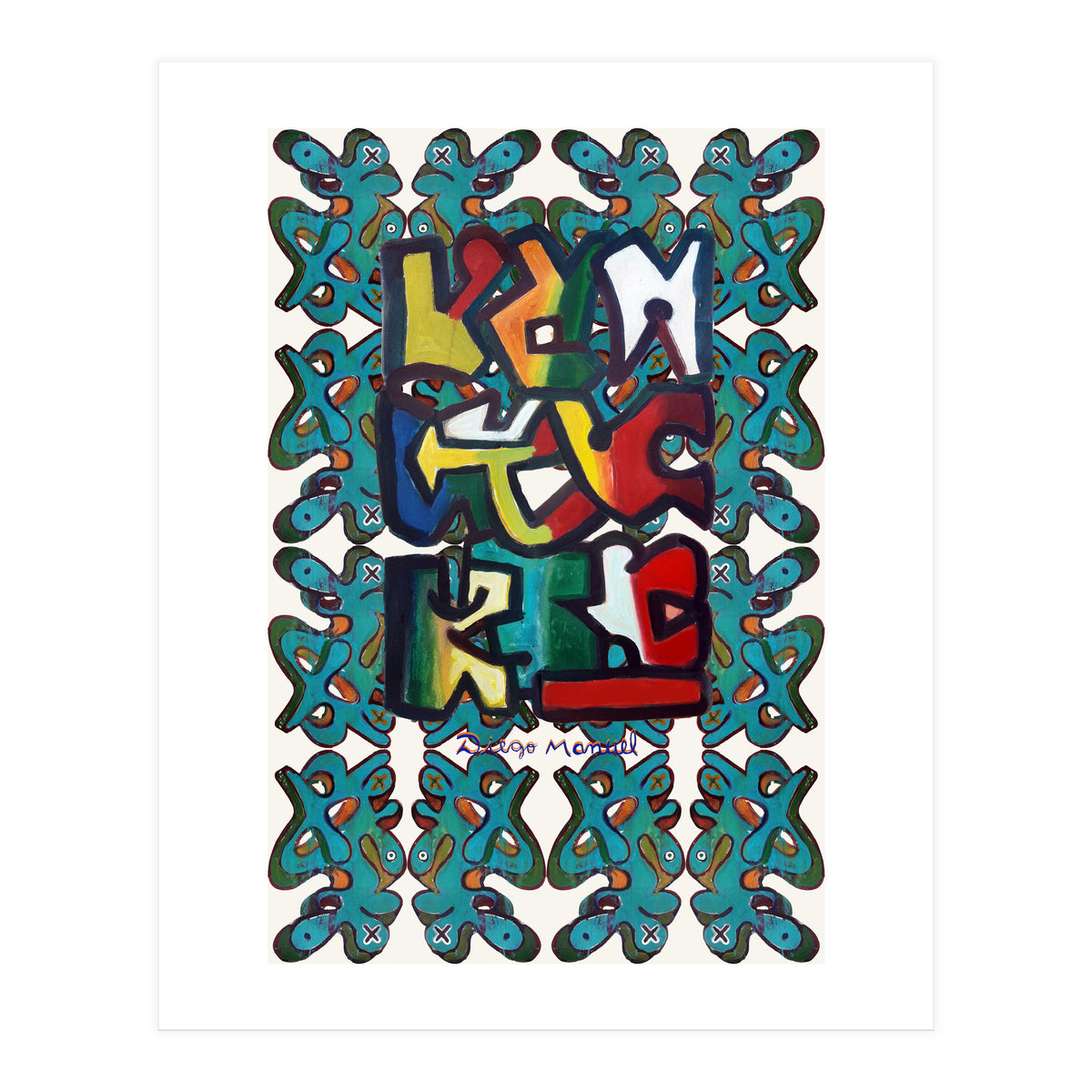 Garffiti 25 And 24 (Print Only)