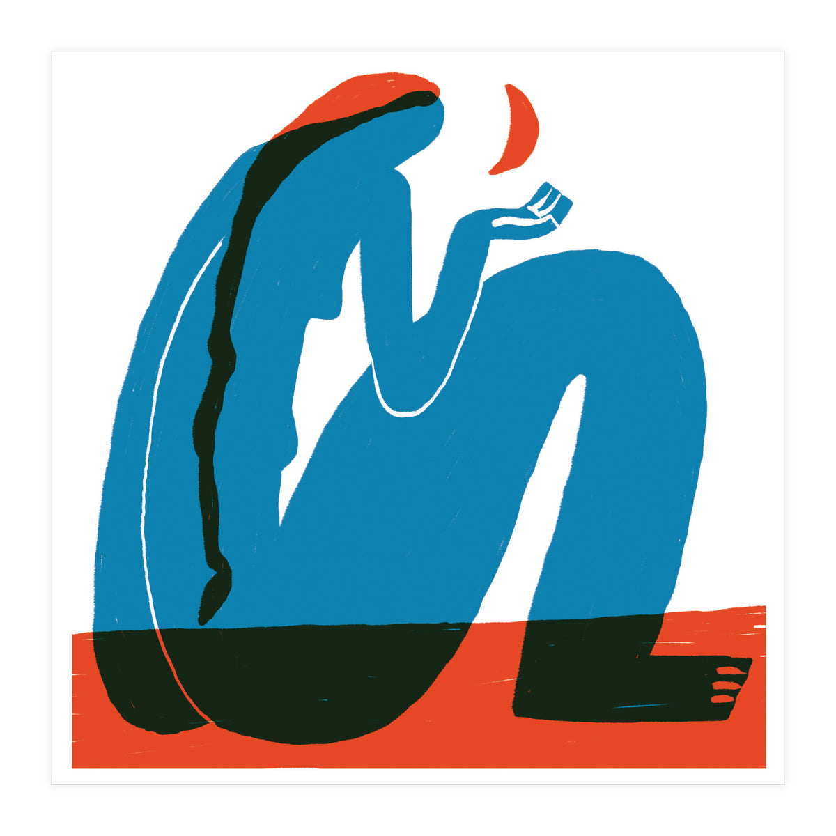 Hey Moon (Print Only)