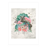 Floral Owl  (Print Only) thumbnail