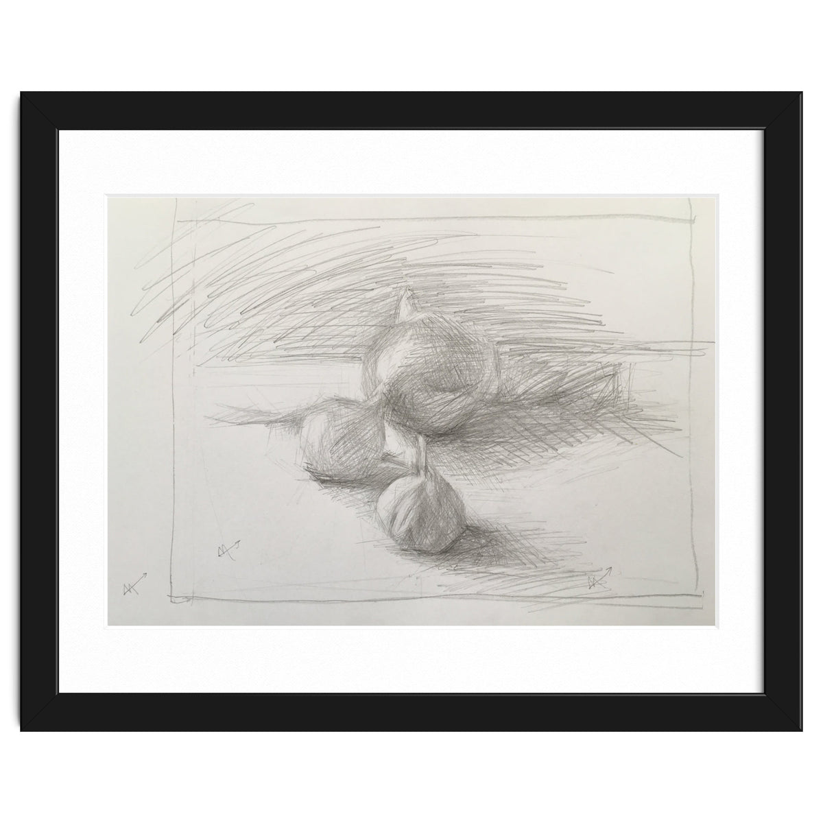 Still Life with Three Veg