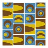 70s Cube Geo Blue  (Print Only) thumbnail