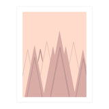 Pink mountains  (Print Only) thumbnail