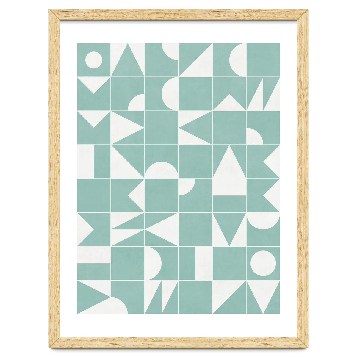 My Favorite Geometric Patterns No.16 - Light Blue