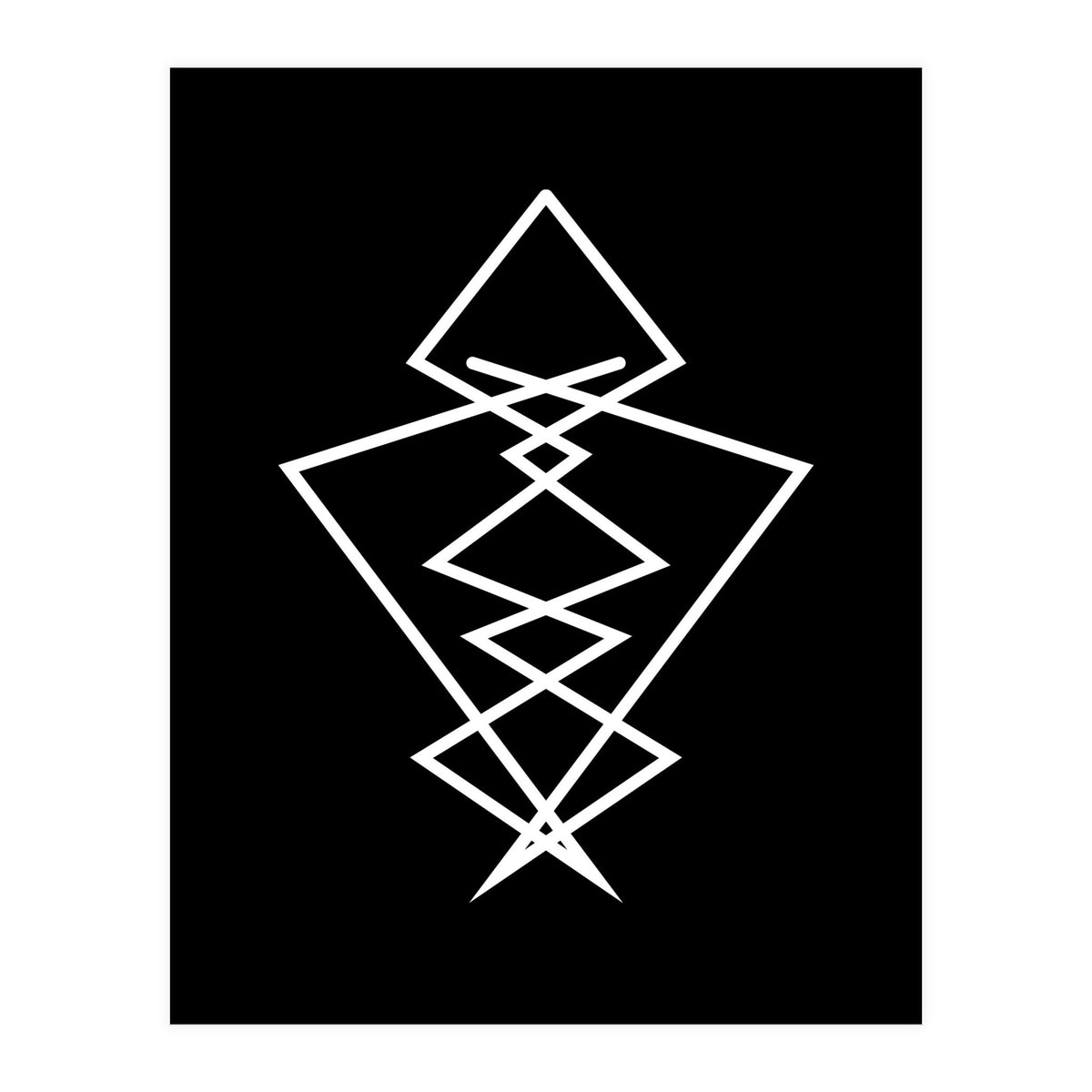 Triangulation_Black (Print Only)