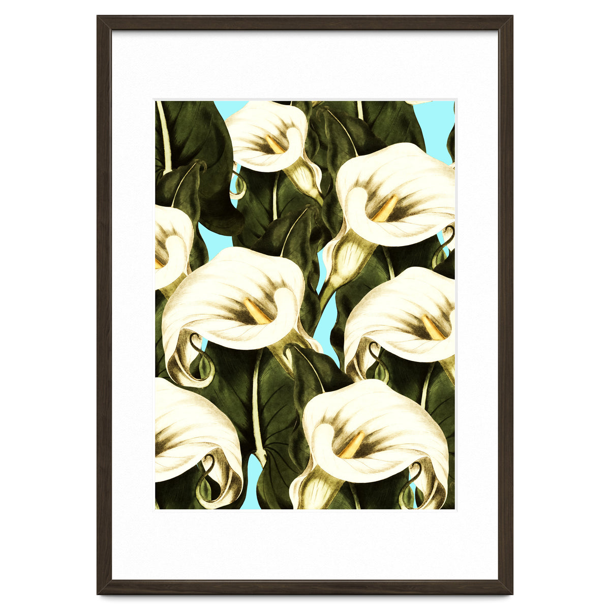 Pattern floral Ethiopian-Calla