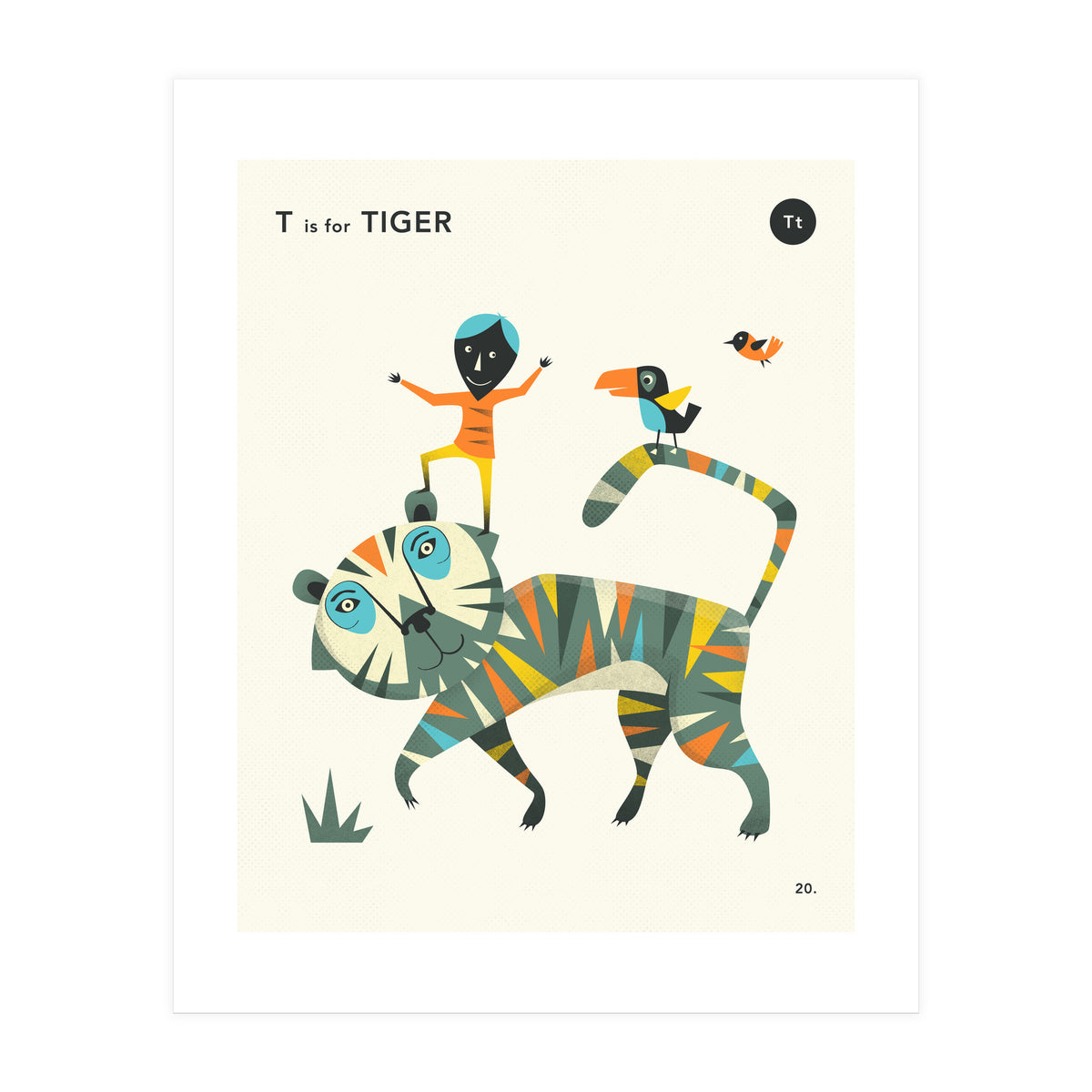 T Is For TIGER (Print Only)