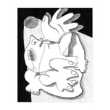 Dying in the Spotlight - b&w (Print Only) thumbnail