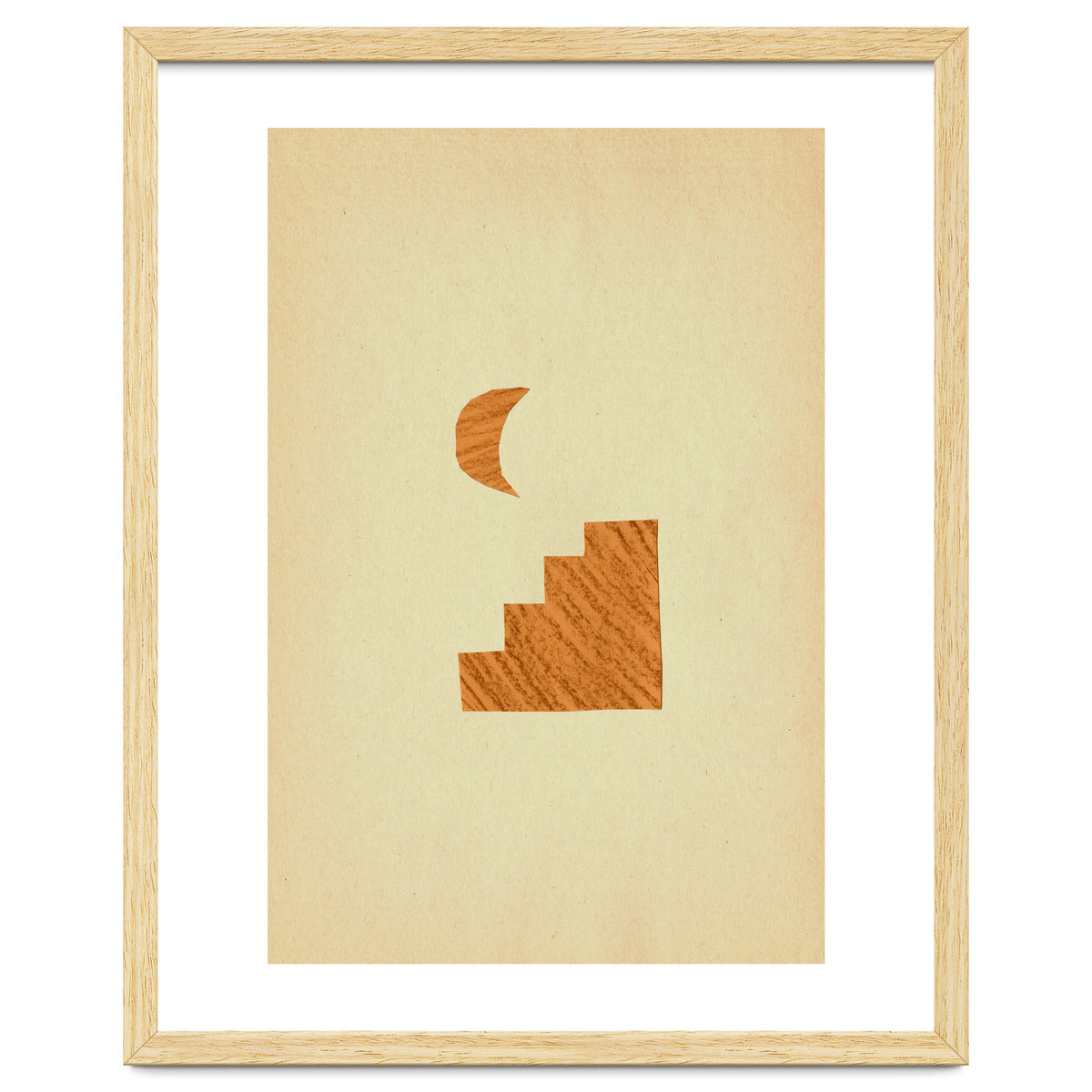 Minimalist moroccan landscape