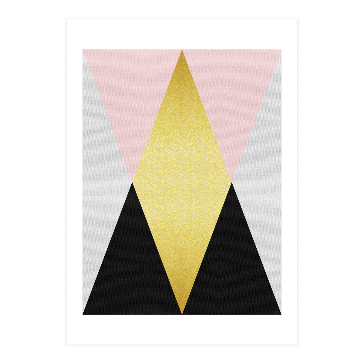 Geometric Watercolor IV (Print Only)