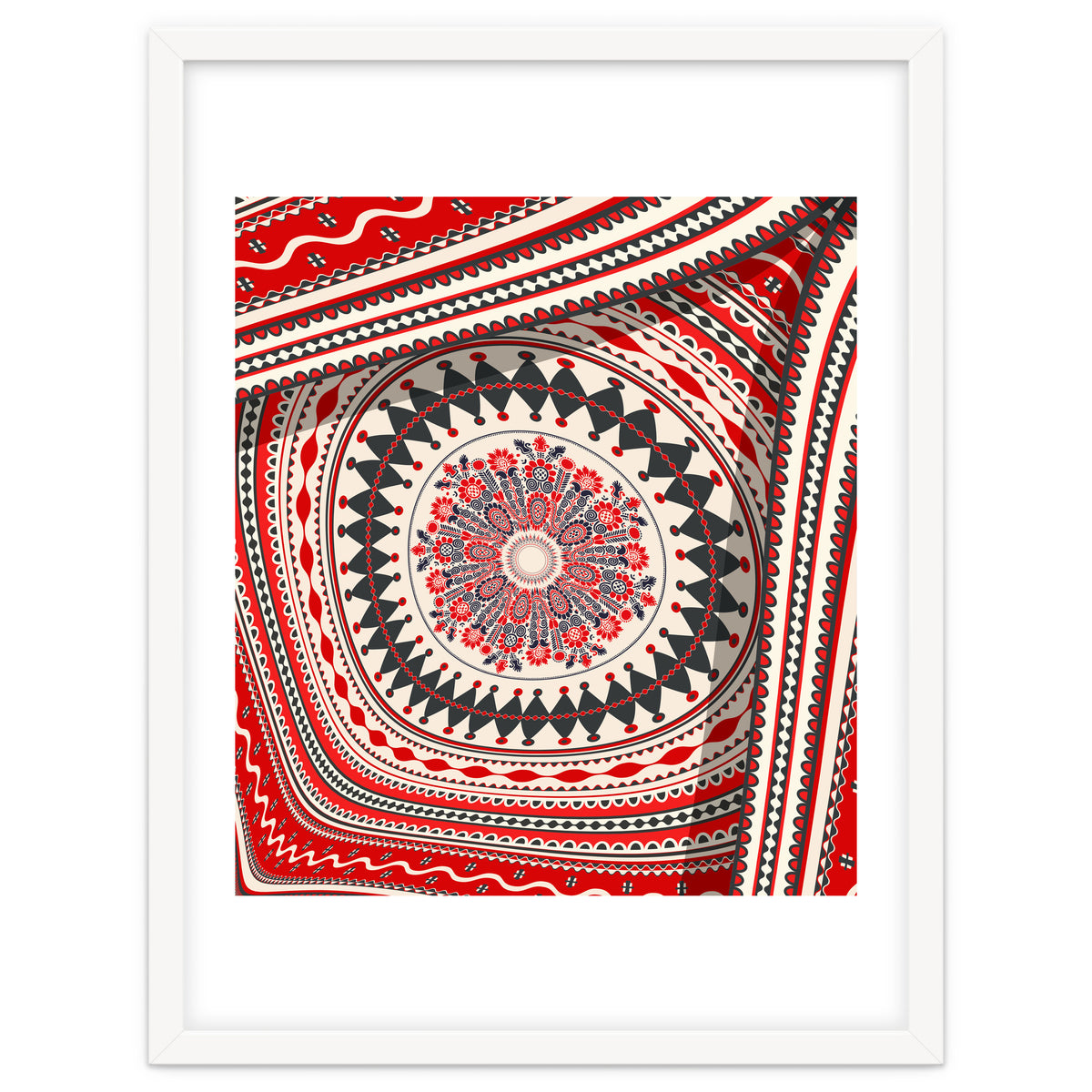 Romanian embroidery background 26