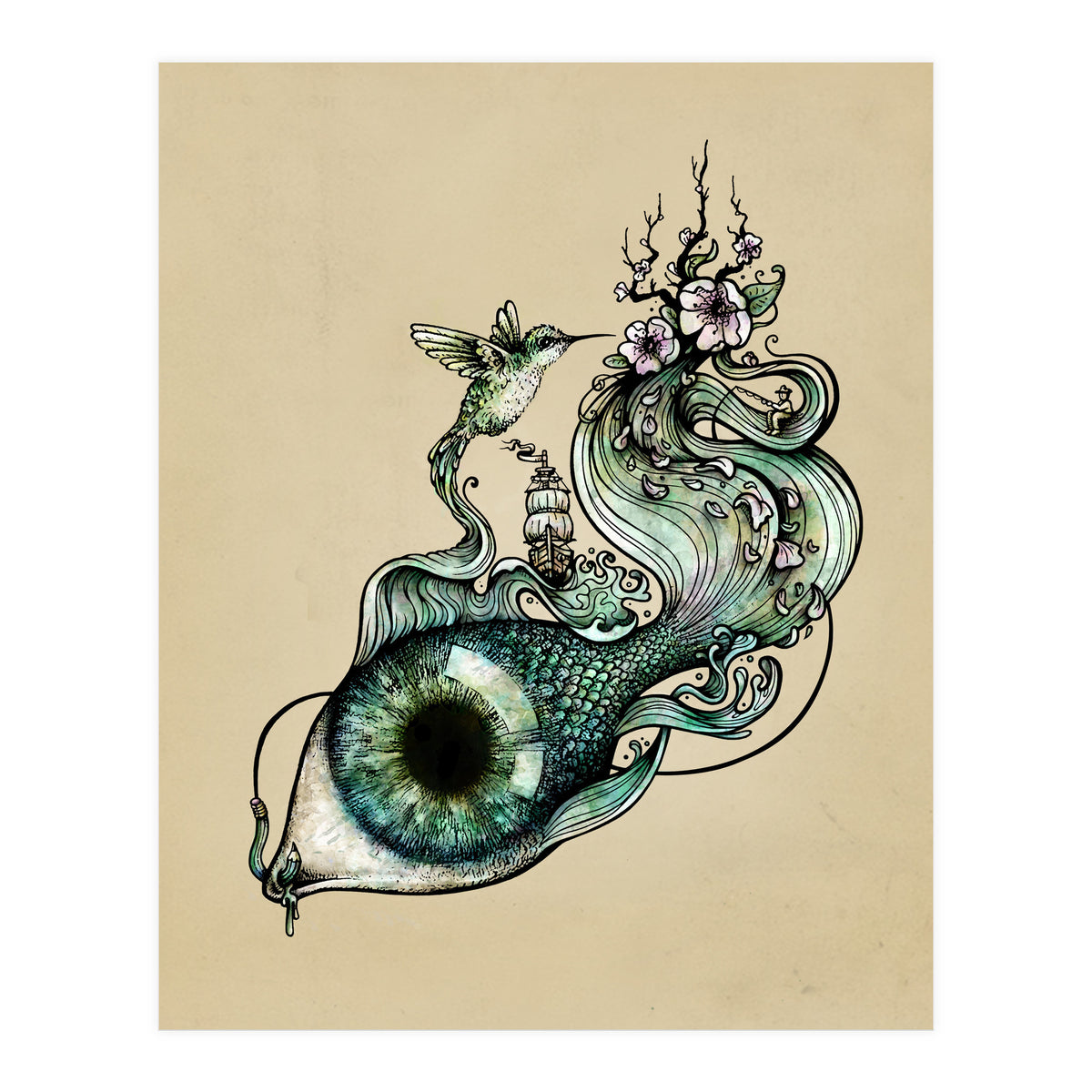 Flowing Inspiration (Print Only)