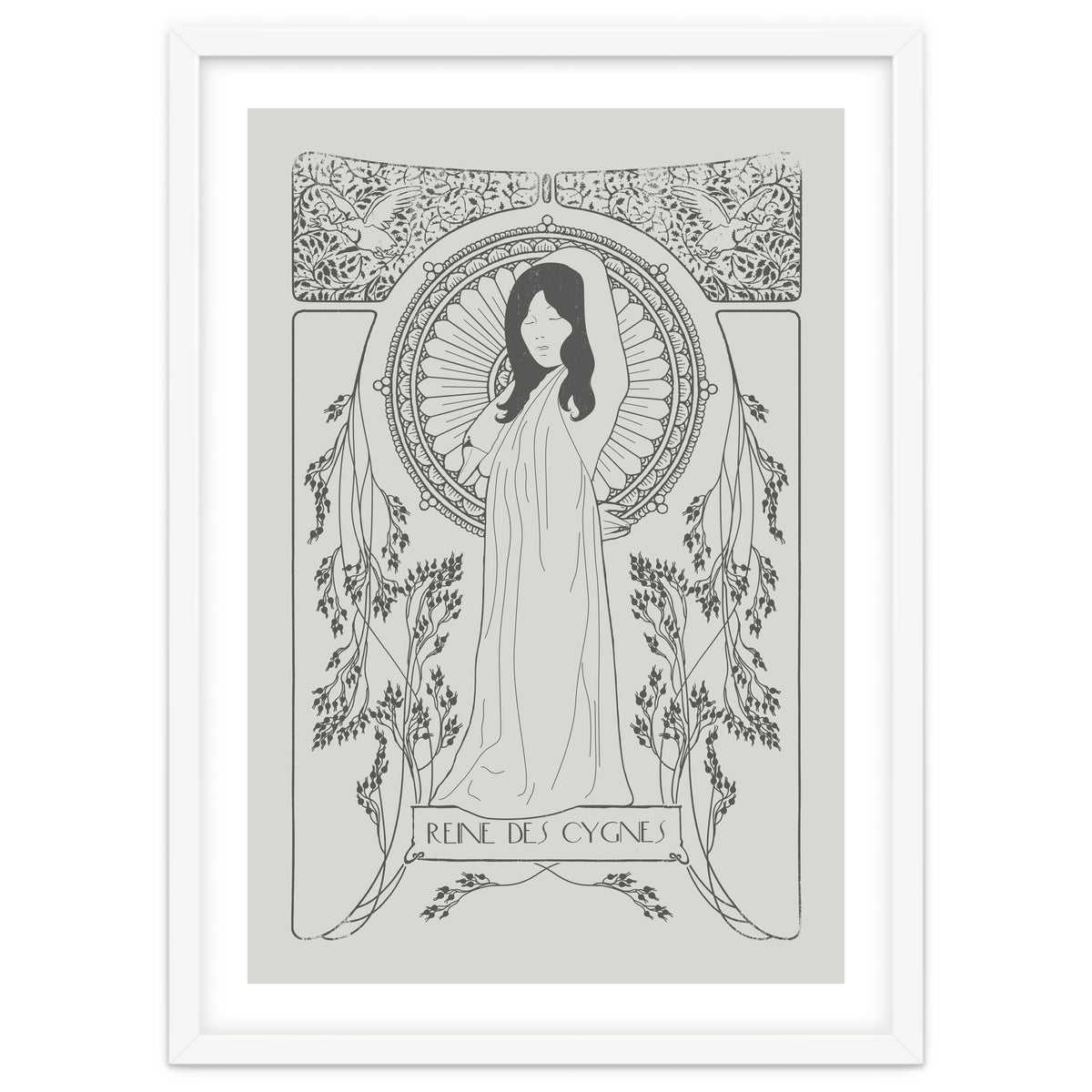 Reine Des Cygnes Grey