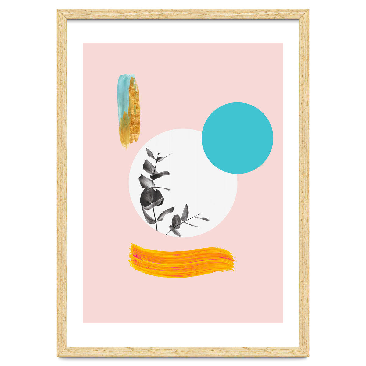 Modern Abstract Leaves