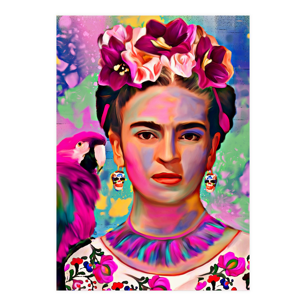 Tribute to Frida Khalo (Print Only)