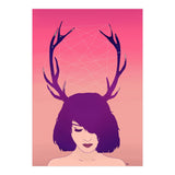 Jackalope Lady (Print Only) thumbnail