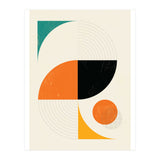 Mid Century Modern Abstract Pop  (Print Only) thumbnail