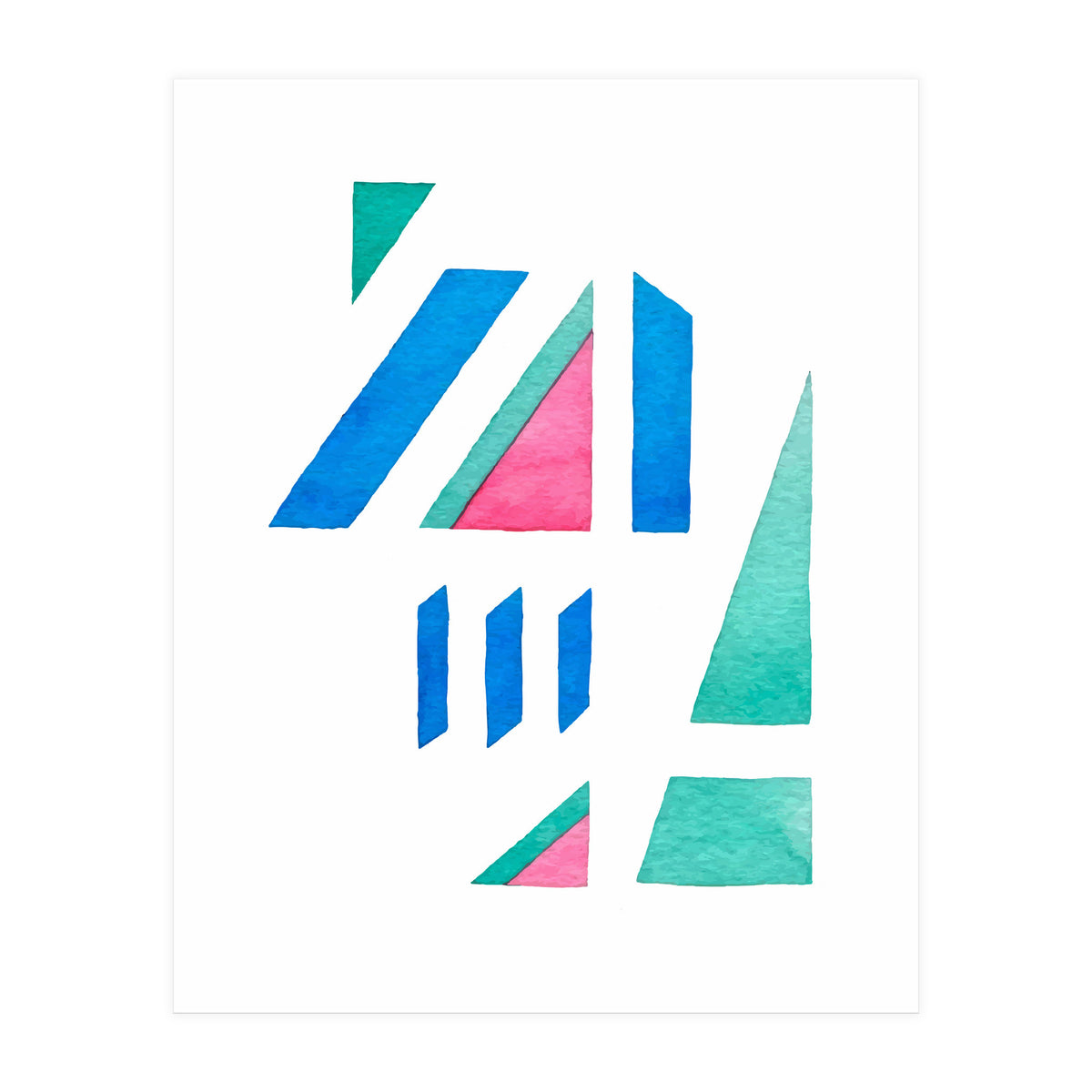 Modern Abstract Watercolor (Print Only)