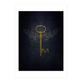 Winged Key (Print Only) thumbnail