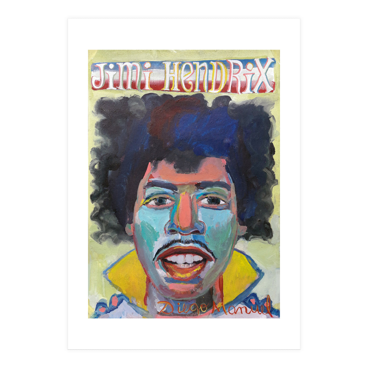 Jimi Hendrix 6 (Print Only)