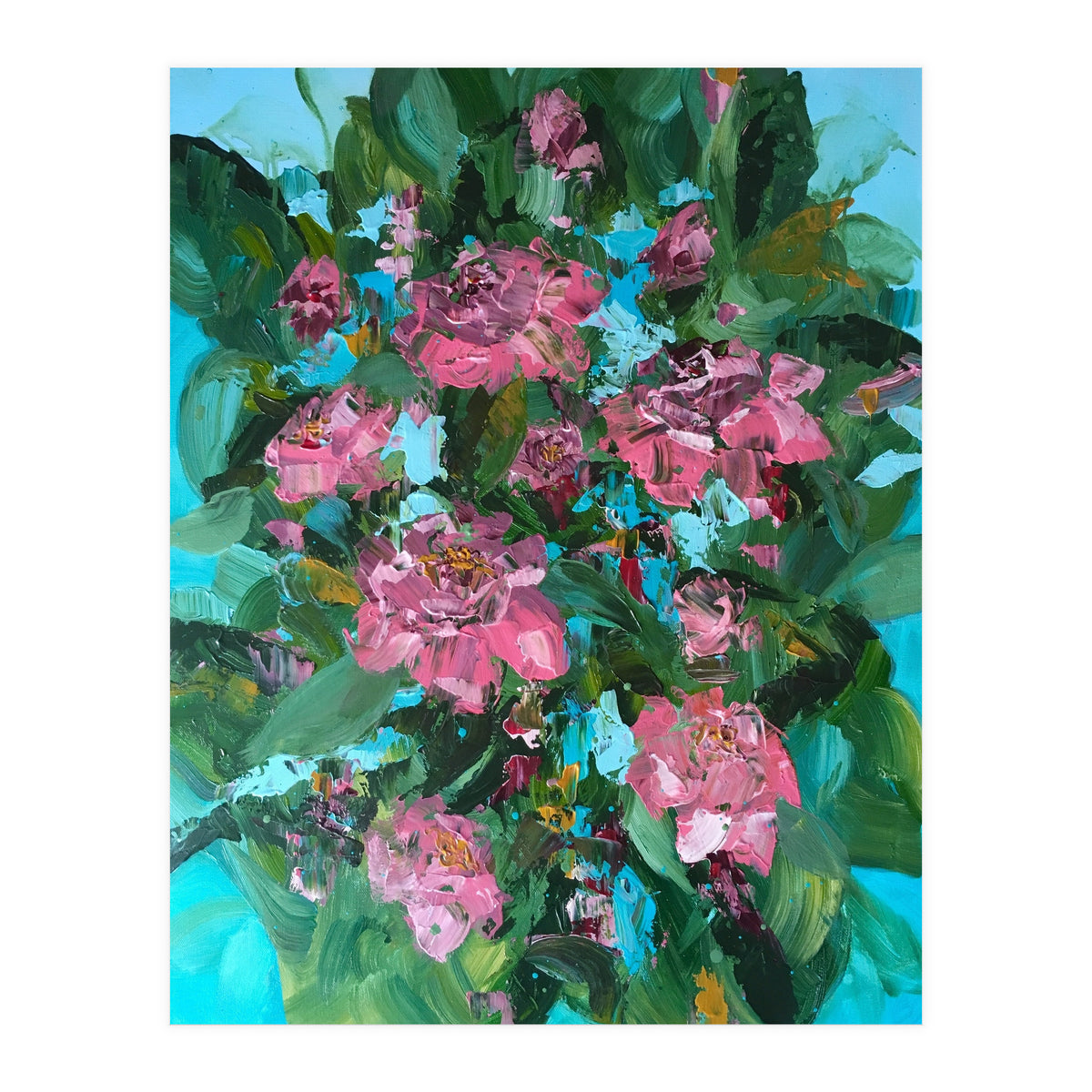 Vibrant Roses (Print Only)