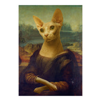 Mona Lisa Sphynx (Print Only)