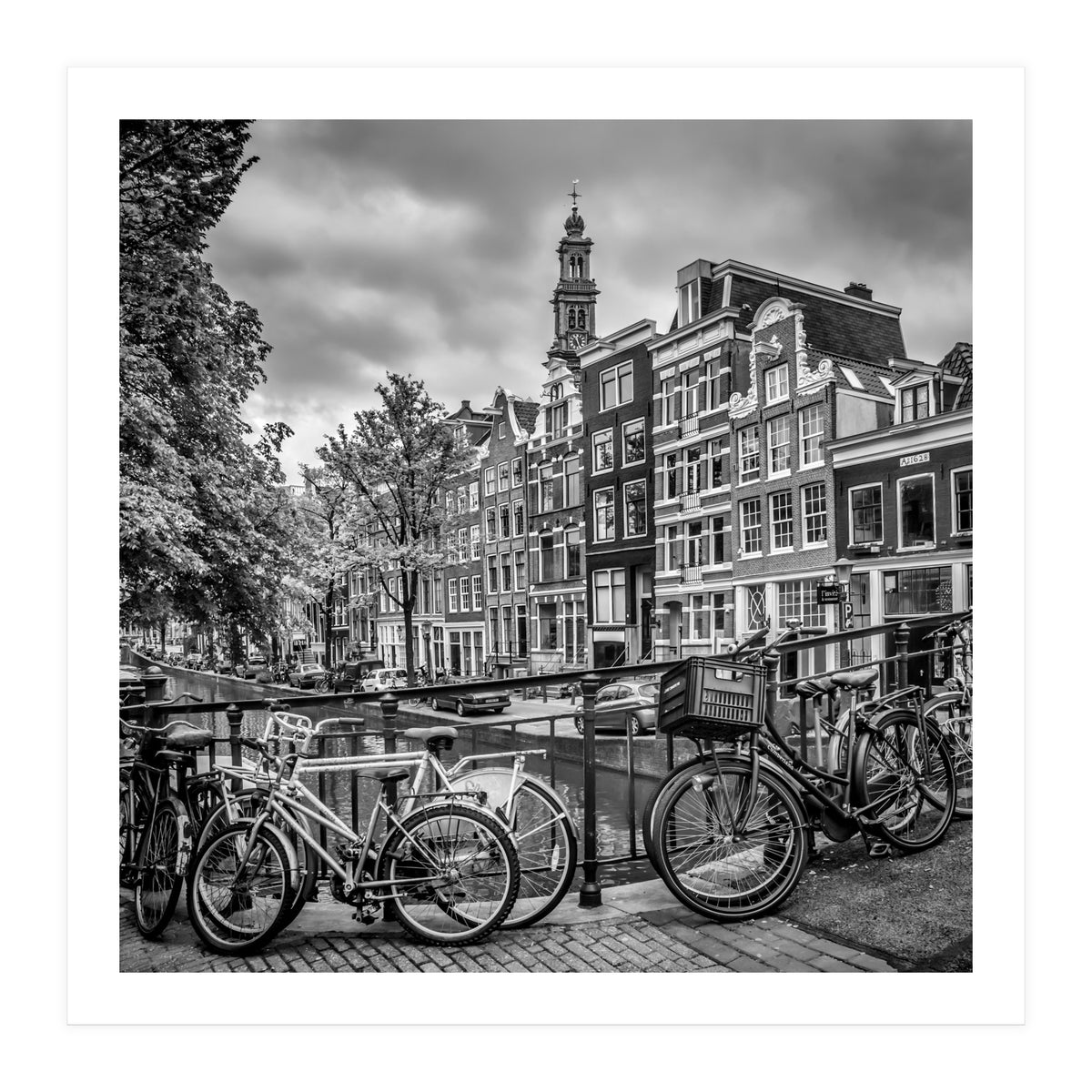 AMSTERDAM Flower Canal  (Print Only)