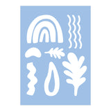 Abstract Happy Shapes (Print Only) thumbnail