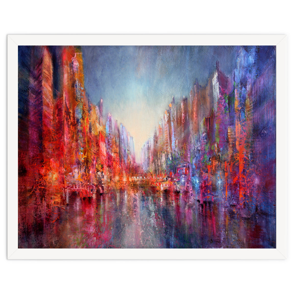 Stadt Am Fluss  - city on the riverside