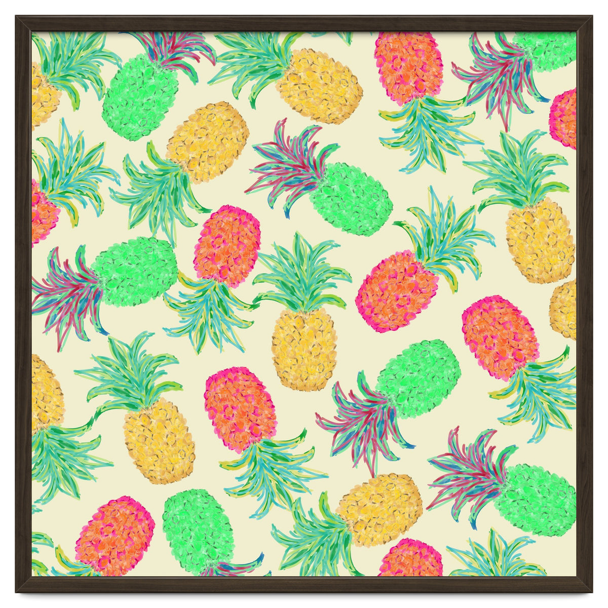 Pineapple Pandemonium Multicolo