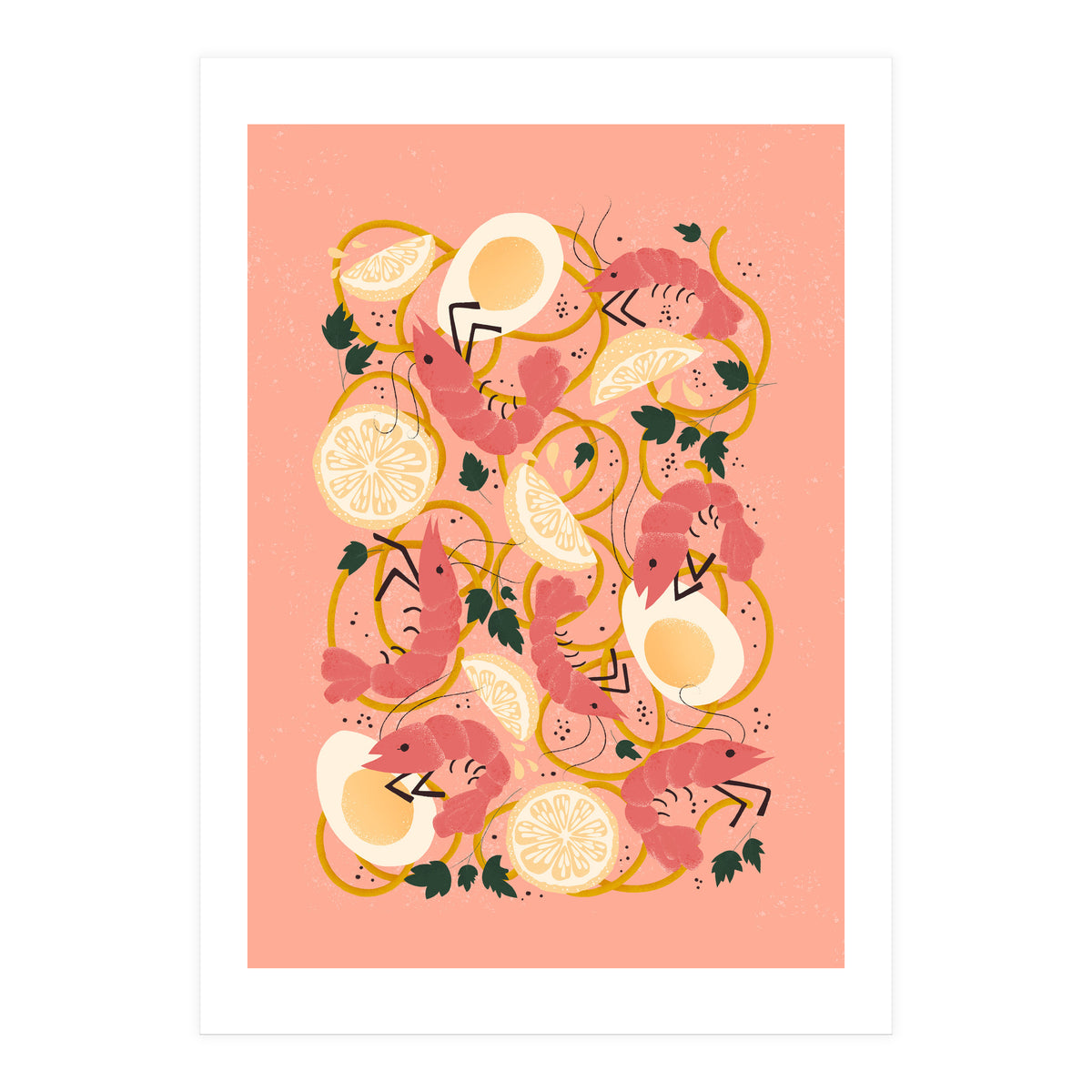 Ramen Shrimp And Noodle Soup (Print Only)