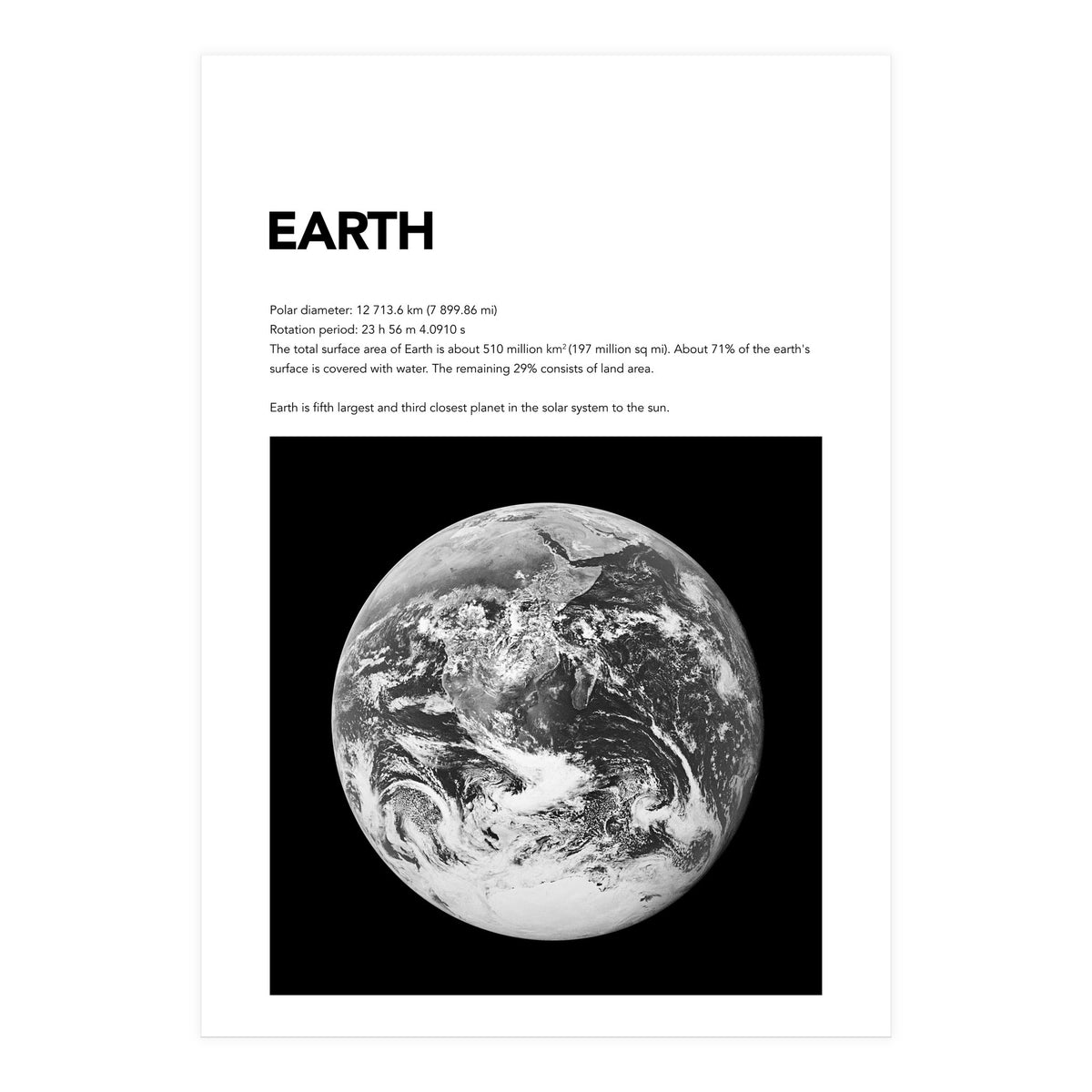 EARTH (Print Only)