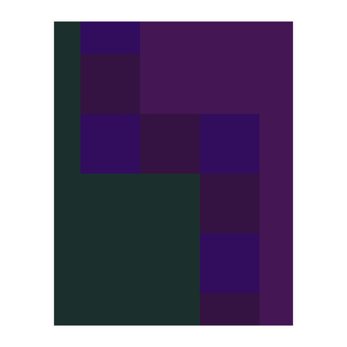 Geometric Minimalist Abstract Modern 5 (Print Only)