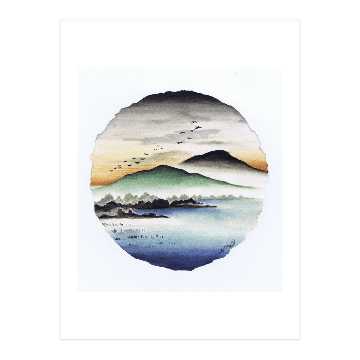 Circle 9 (Print Only)