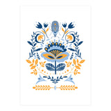 Scandinavian Folk Study 011  (Print Only) thumbnail