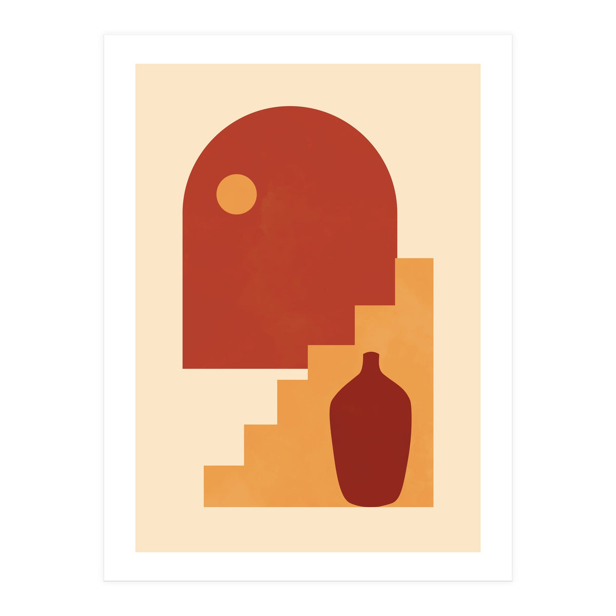 Geometric Print Mid Century Modern (Print Only)