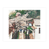 Passing by Cherry Blossoms (Print Only) thumbnail