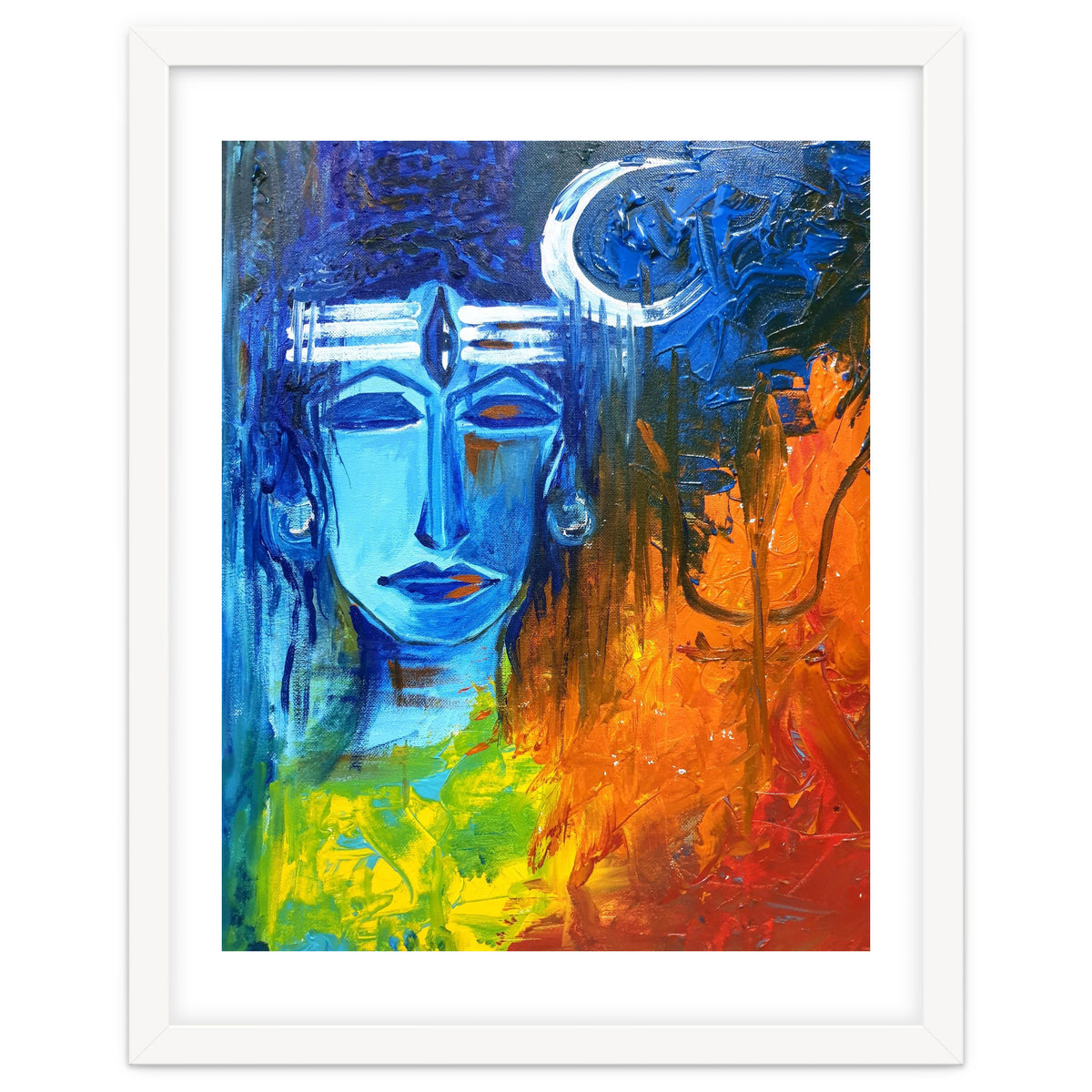 Abstract Shiva