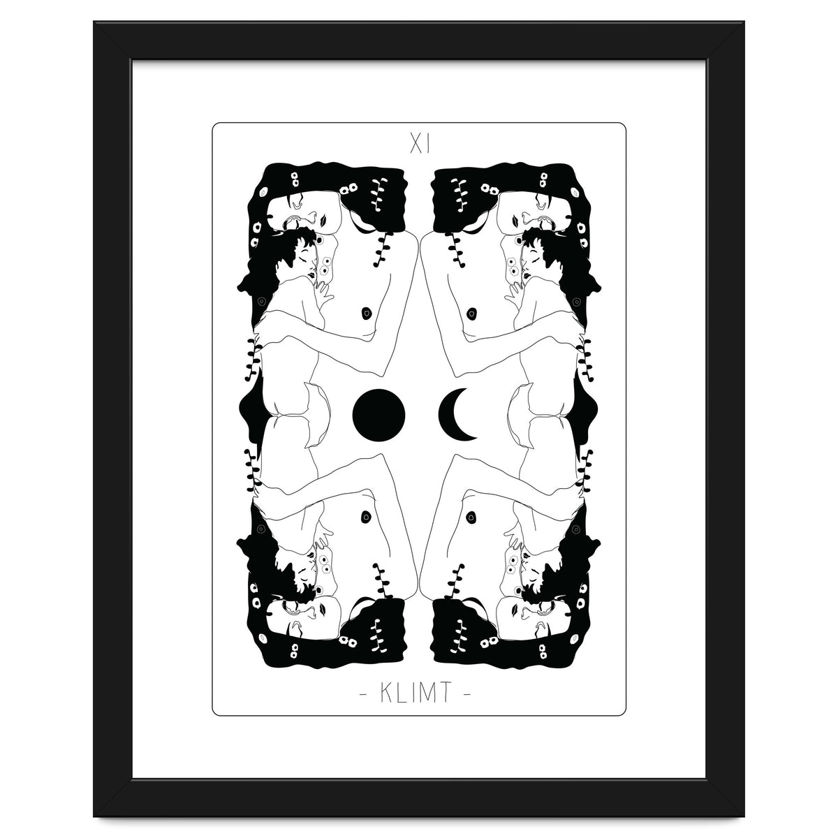 Klimt Tarot Card