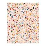 Blush Terrazzo | Pink Eclectic Speckles | Abstract Confetti Painting | Chic Bohemian Illustration (Print Only) thumbnail