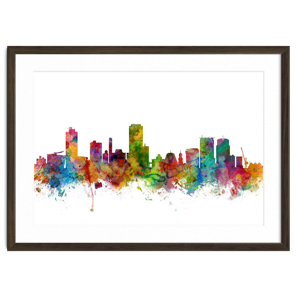 Wellington New Zealand Skyline