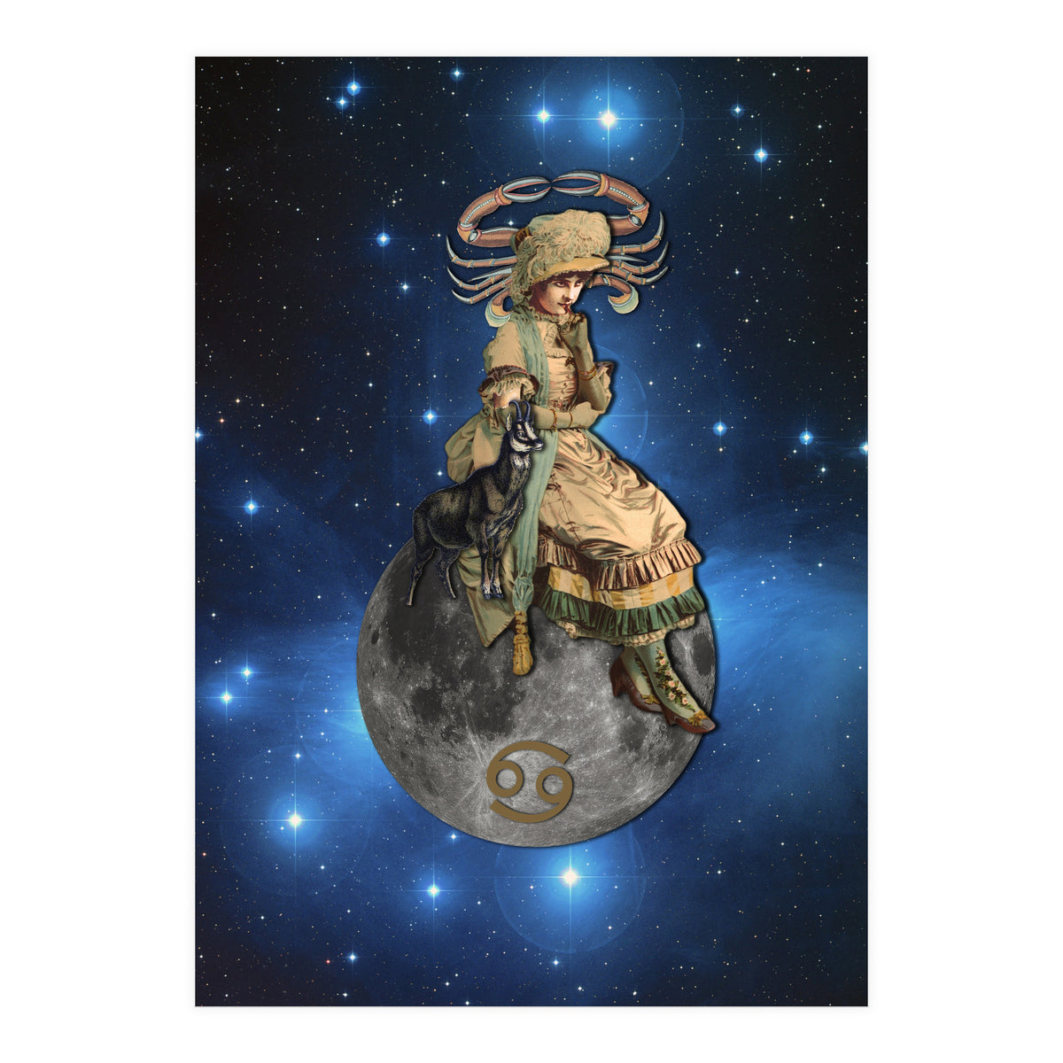 Cancer Zodiac Sign (Print Only)