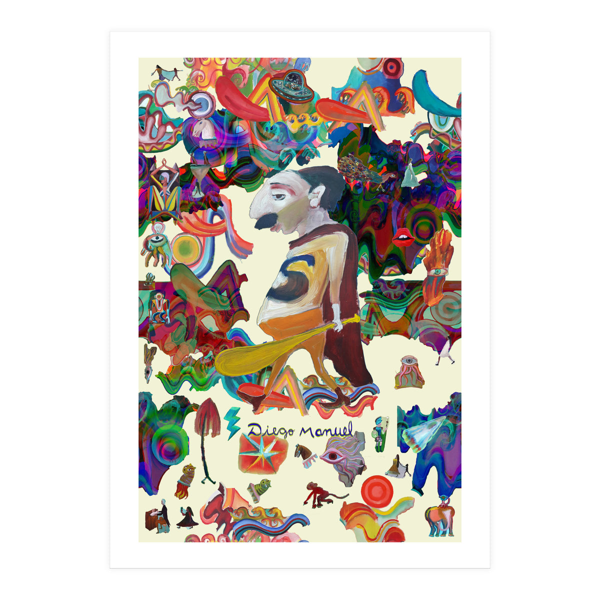 Graffitis 2021 Tapiz 61 B (Print Only)