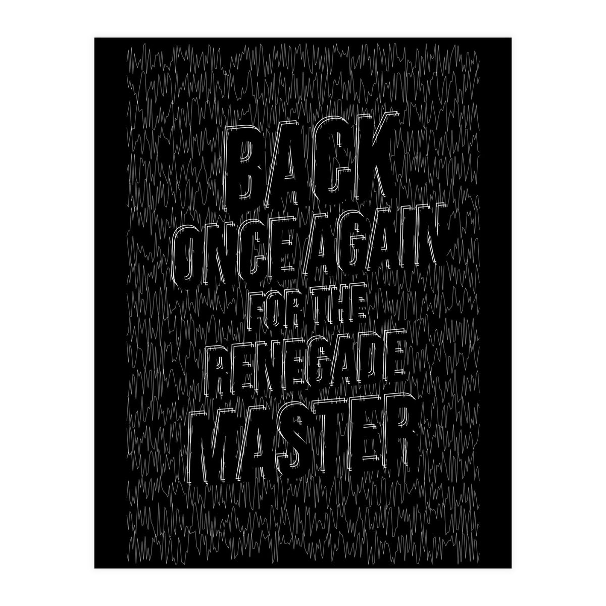 Renegade Master (Print Only)
