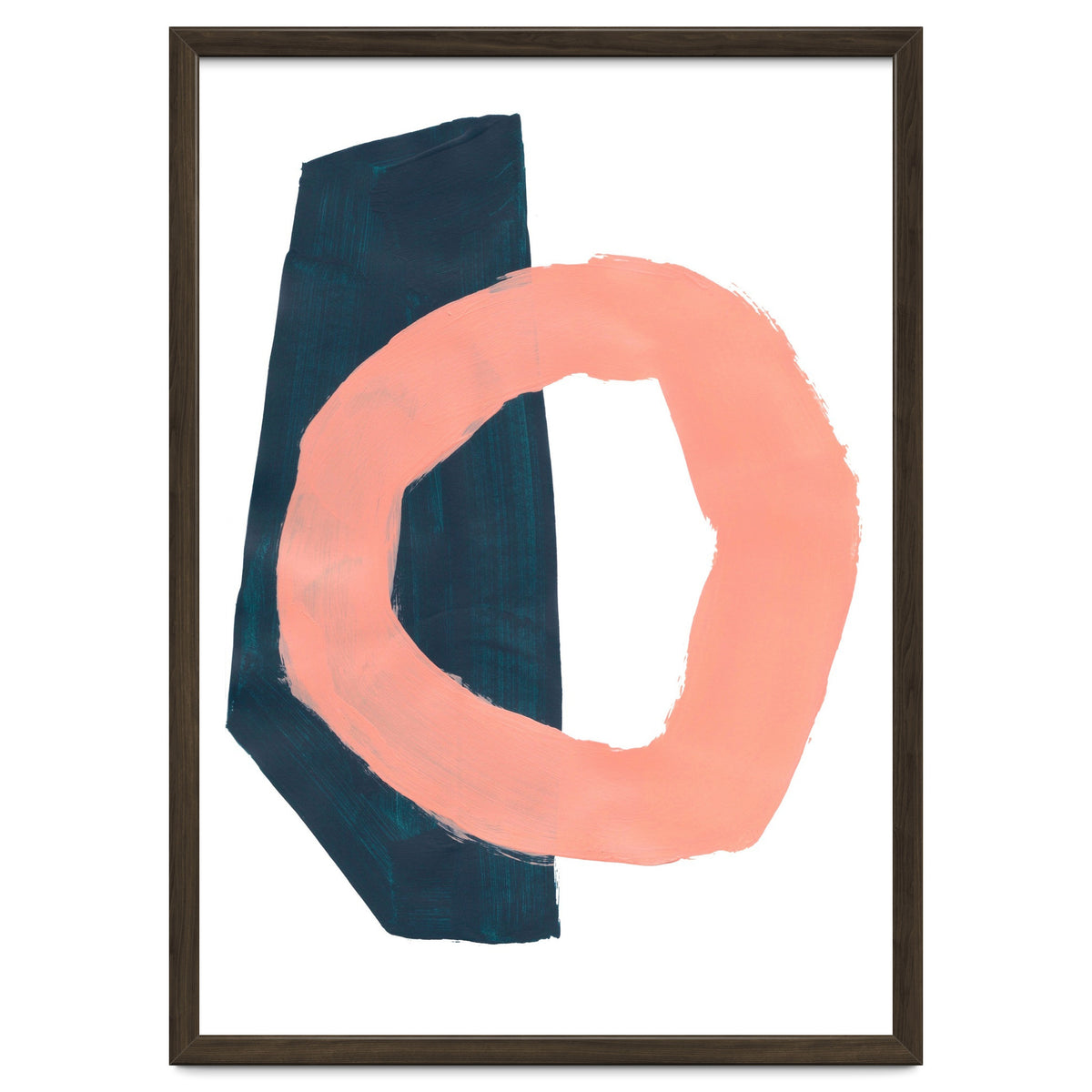 Teal Pillar Salmon Ring