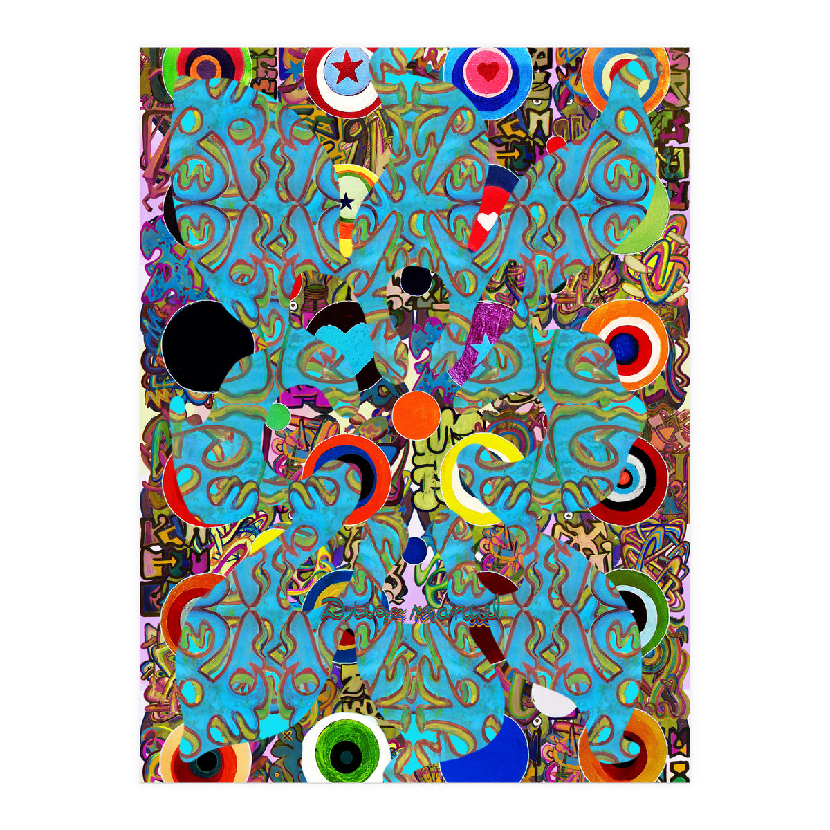 Fuego Y Graffiti 76 (Print Only)