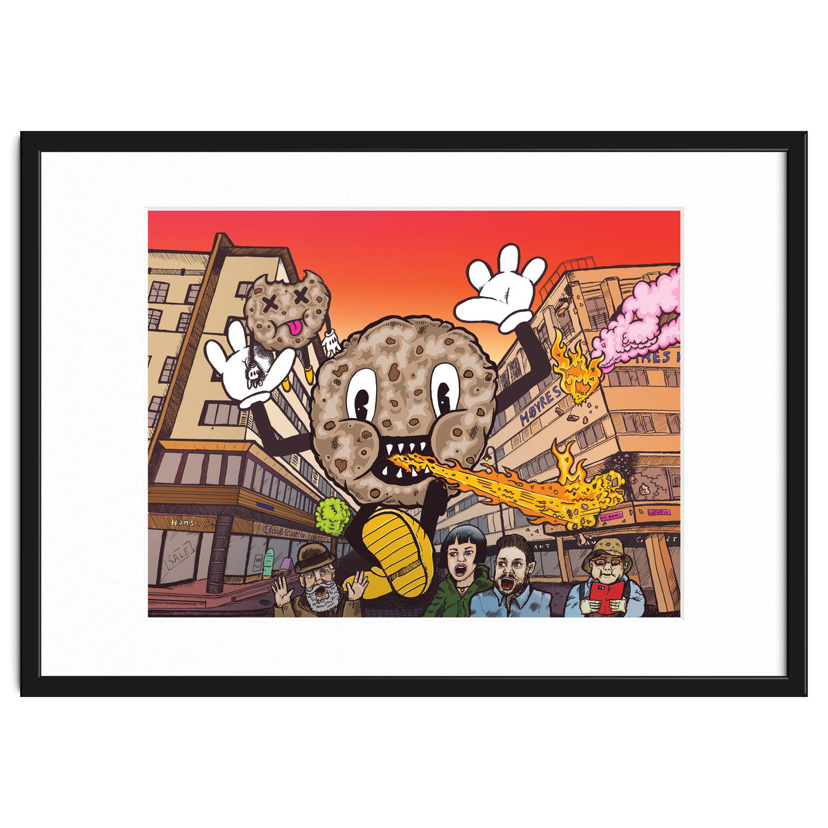 Cookie Monster 12.3% ABV Bourbon Barrel Aged Coconut Chocolate Chip Stout - Amundsen Brewery