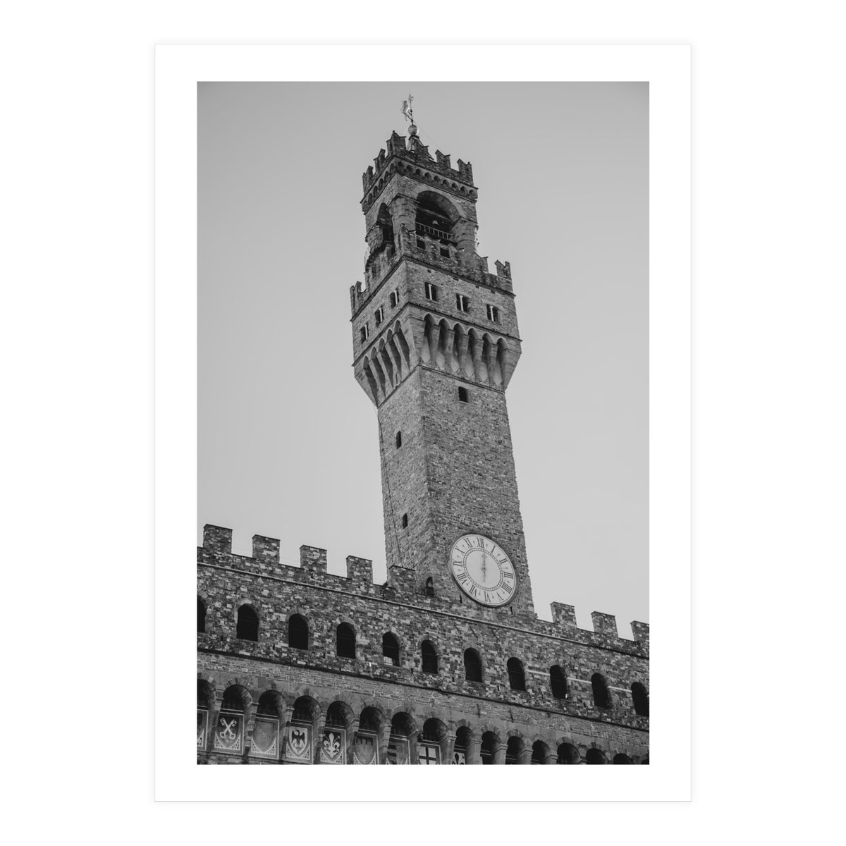 Italy in BW: Firenze 2 (Print Only)