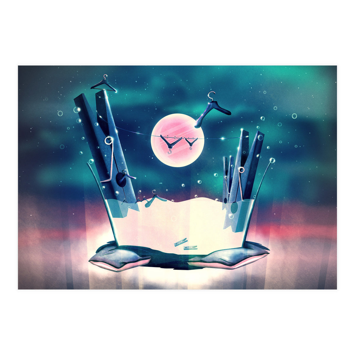 Moon Wash (Print Only)