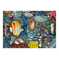 Sea Life Collage (Print Only)
