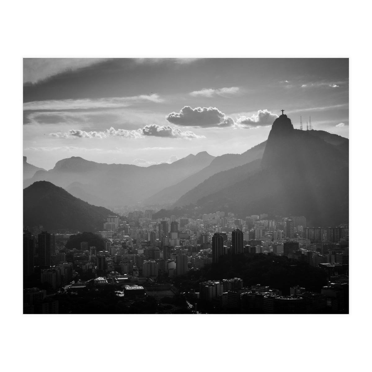 Carioca Silhouettes landscape (Print Only)